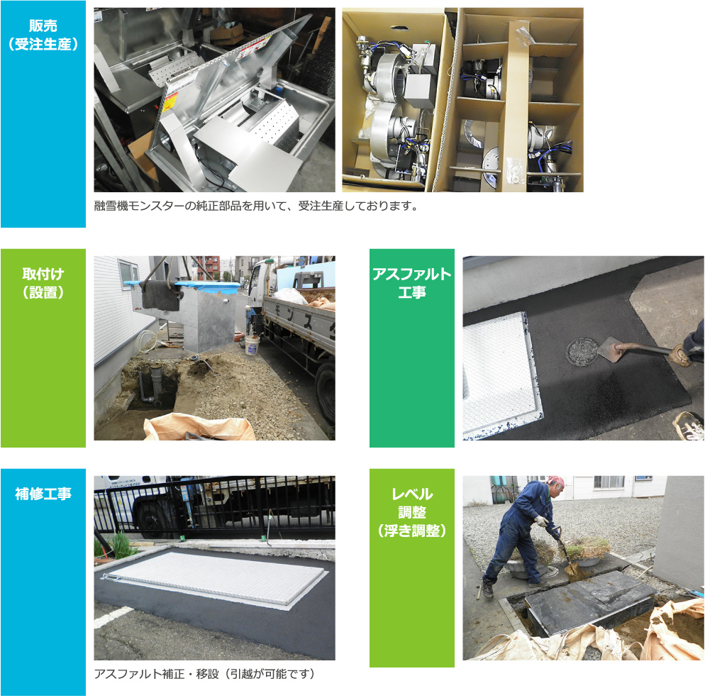 モンスターサービス販売設置各種工事