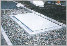 モンスターサービス埋設施工例2